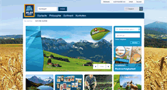 Desktop Screenshot of naturesuisse.ch